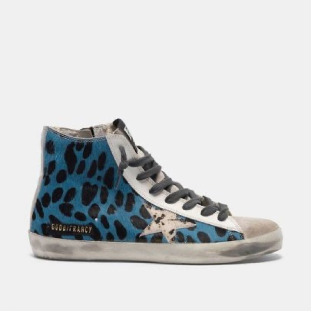Rare Blue and black Francy Golden Goose sneakers